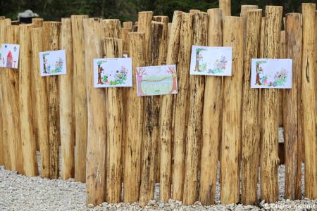 Z zasaditvijo dreves smo uradno odprli kolesarsko povezavo Kamnik–Godič (106)